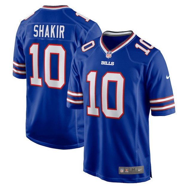 mens nike khalil shakir royal buffalo bills game jersey